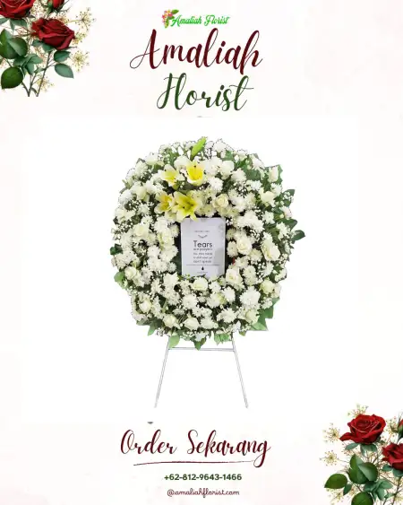 Krans Bunga Duka Hotel Wedding Bogor
