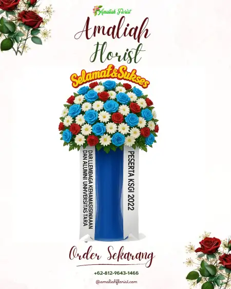 Standing Flowers Hotel Wedding Bogor